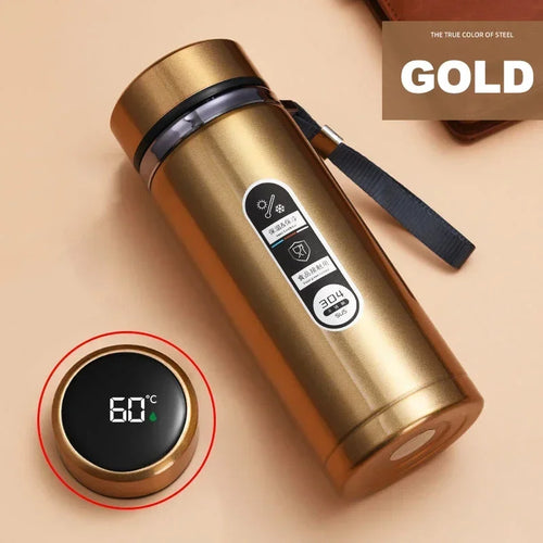 NextWave Hydro-Tech Vacuum Flask: Intelligent Temperature Tracking & Insulated Travel Bottle